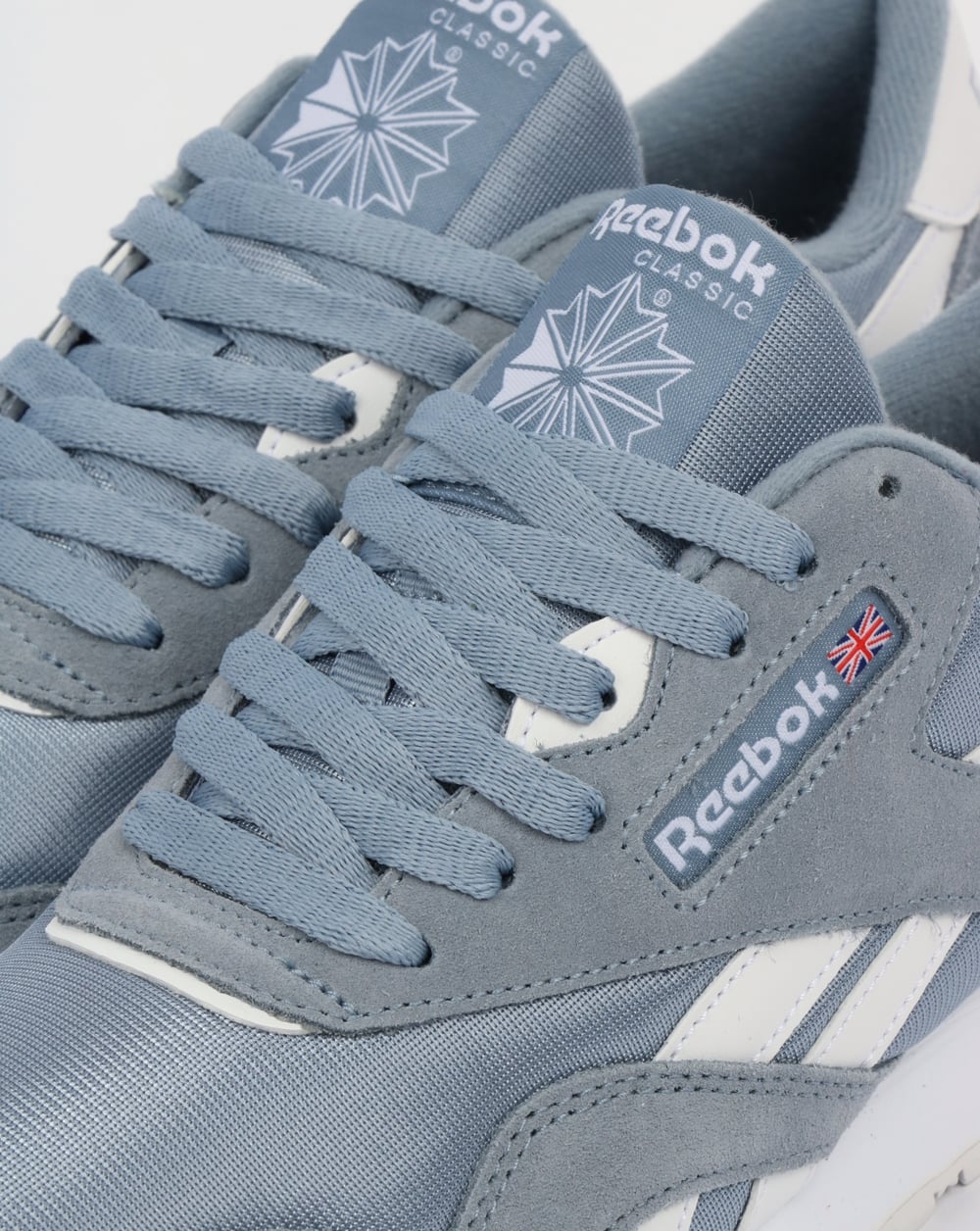 Reebok Classic Nylon Sneakers hellblau/grau/weiß