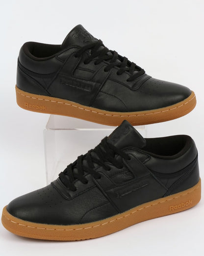 Reebok Club Workout-Sneaker Schwarz/Gummi