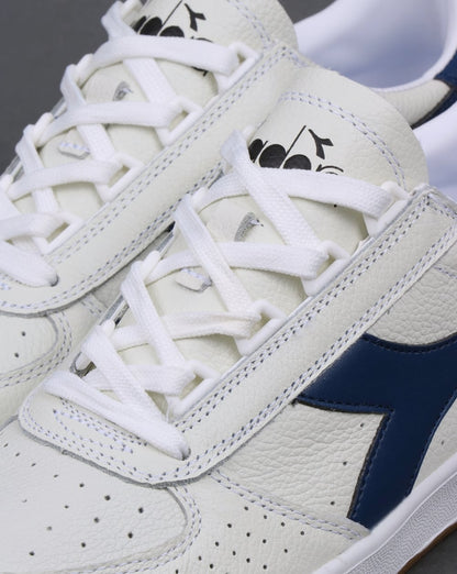 Diadora B. Elite L Sneakers Weiß/Marineblau – Gummi