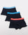 Gant 3 Pack Cotton Trunks Lava Blue