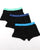 Gant 3 Pack Cotton Trunks Black