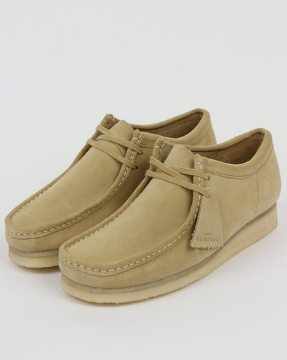 Clarks Originals Wallabee Wildlederschuhe Ahorn