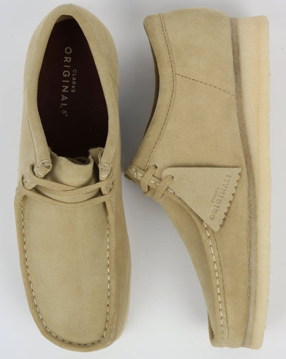 Clarks Originals Wallabee Wildlederschuhe Ahorn