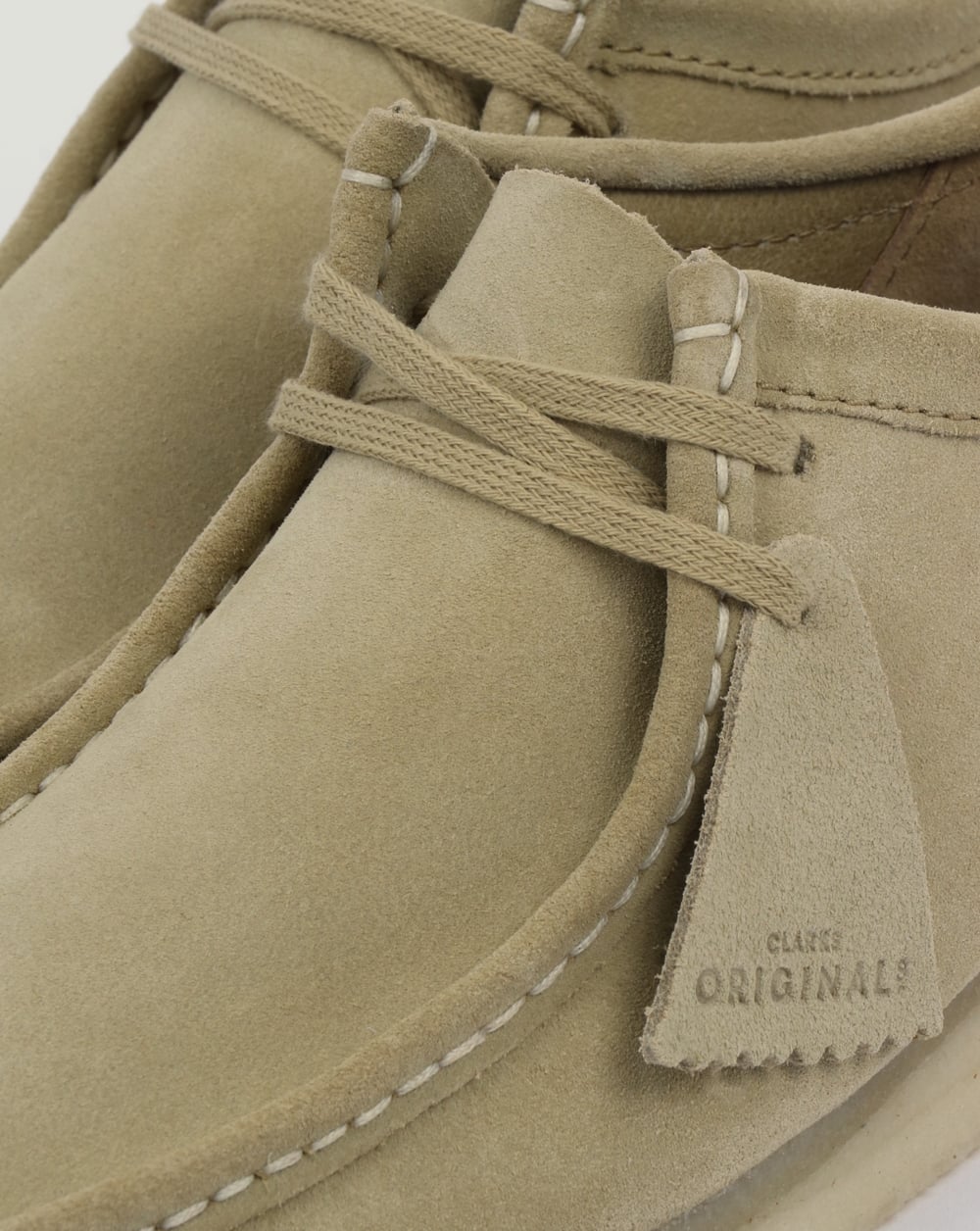 Clarks Originals Wallabee Wildlederschuhe Ahorn