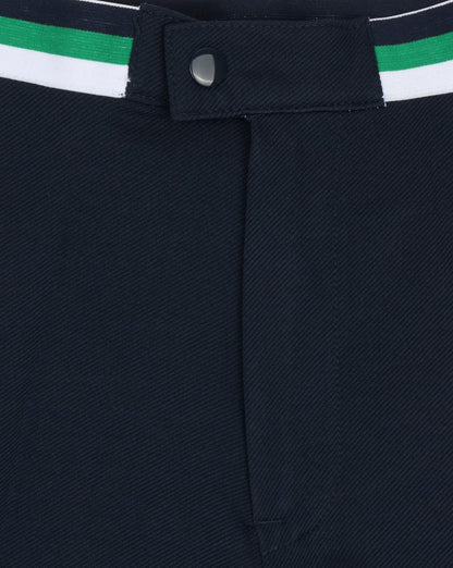 Ellesse – Shorts im Tennisstil mit Paspelierung in Marineblau