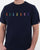 Ellesse Multi Colour Block Script T Shirt Navy