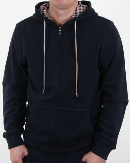 Aquascutum Arlo Sweat Hoodie Marineblau