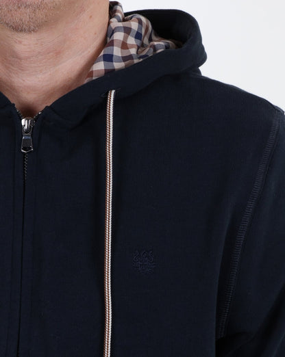 Aquascutum Arlo Sweat Hoodie Marineblau