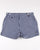 Luke Shorty Short Length Swim Shorts Navy/white Gingham