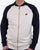 Lyle And Scott Bomber Sweatshirt Seashell White