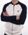 Lyle And Scott Bomber Sweatshirt Seashell White