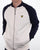 Lyle And Scott Bomber Sweatshirt Seashell White