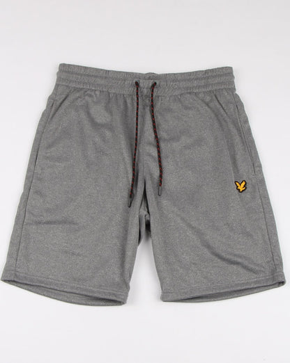 Lyle And Scott Fitness Randall Fleece-Shorts Mittelgrau meliert