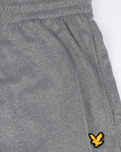 Lyle And Scott Fitness Randall Fleece-Shorts Mittelgrau meliert