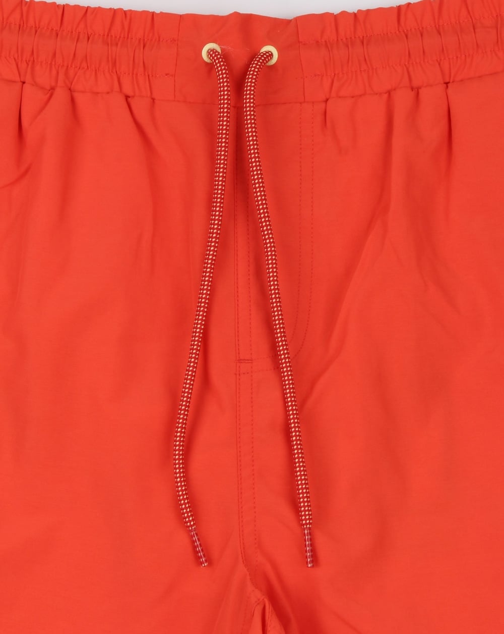 Luke Ragy Oberschenkellange Badeshorts Koralle