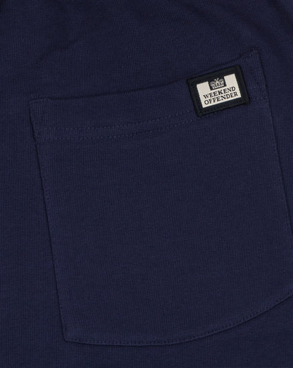 Weekend Offender Action-Shorts Französisches Marineblau