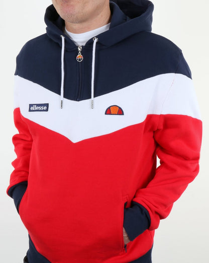 Ellesse Caserta Hoody Rot/Weiß/Marineblau