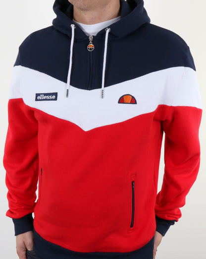 Ellesse Caserta Hoody Rot/Weiß/Marineblau