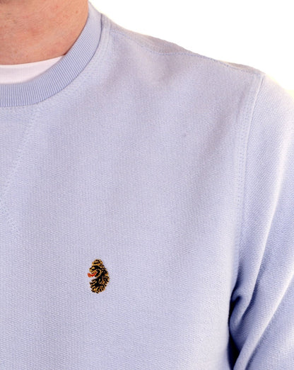 Luke Winner Crew Sweatshirt Himmelblau