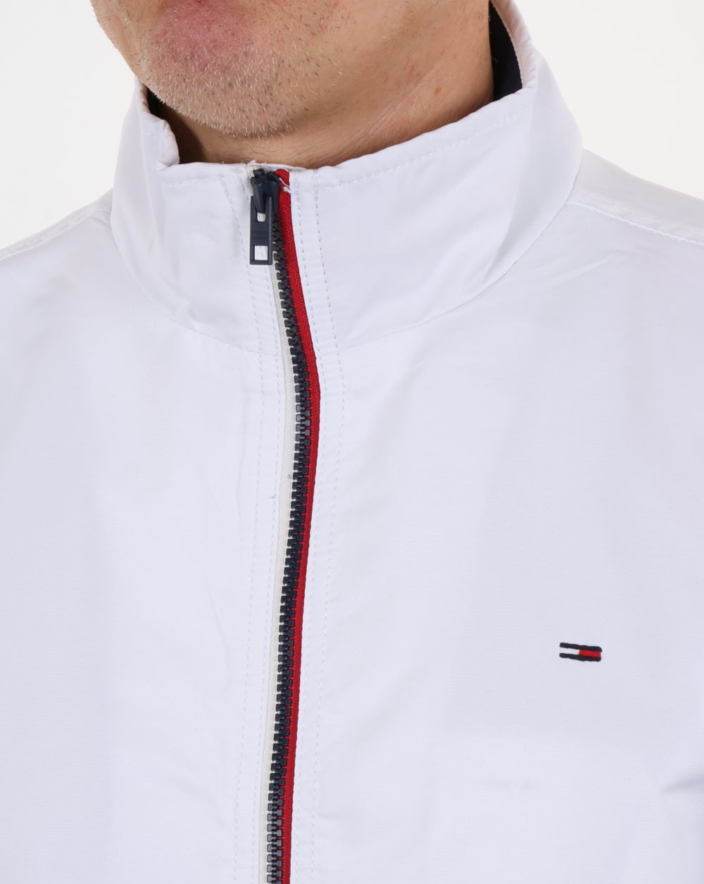 Tommy Hilfiger Lässige Bomberjacke Weiß
