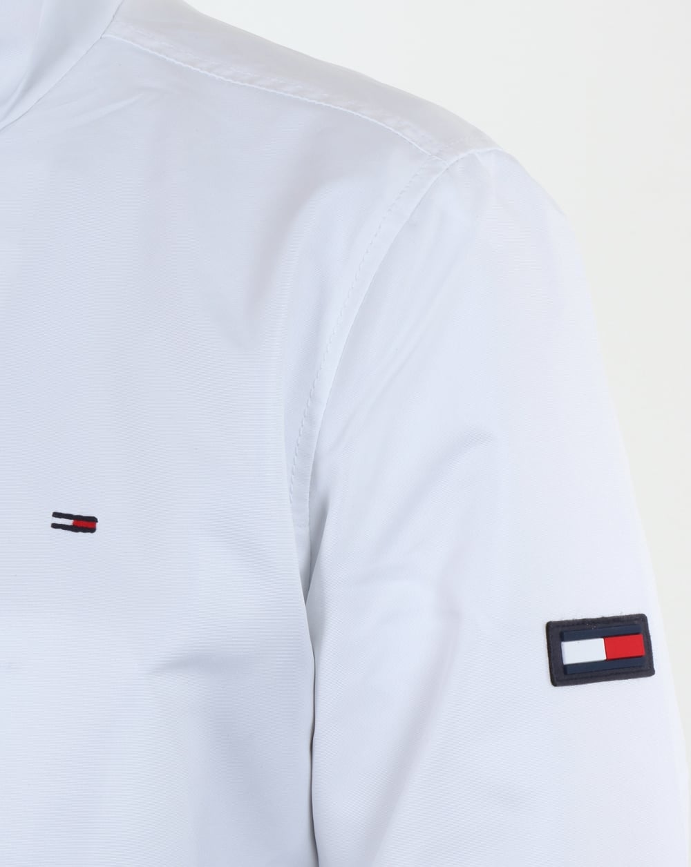 Tommy Hilfiger Lässige Bomberjacke Weiß