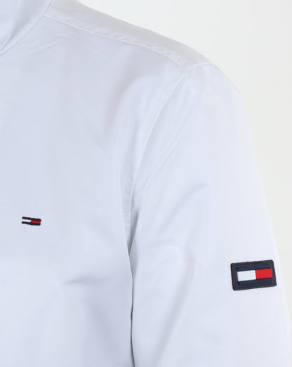Tommy Hilfiger Lässige Bomberjacke Weiß