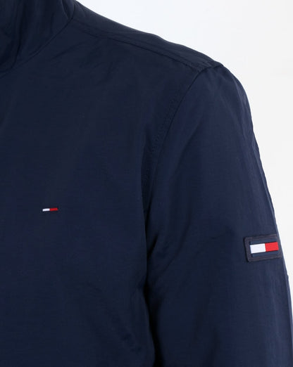 Tommy Hilfiger – Lässige Bomberjacke in Marineblau