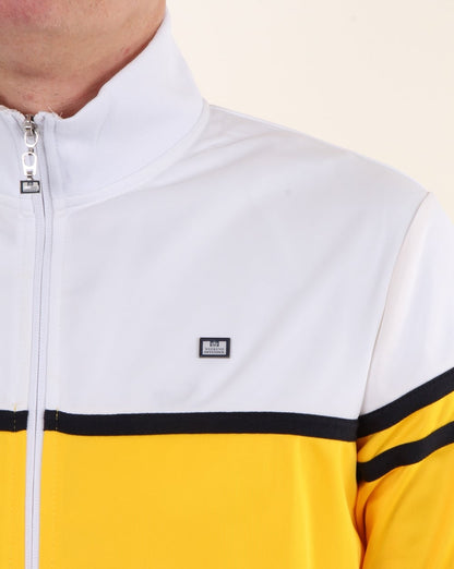 Weekend Offender Steinbeck Trainingsjacke Zitrone