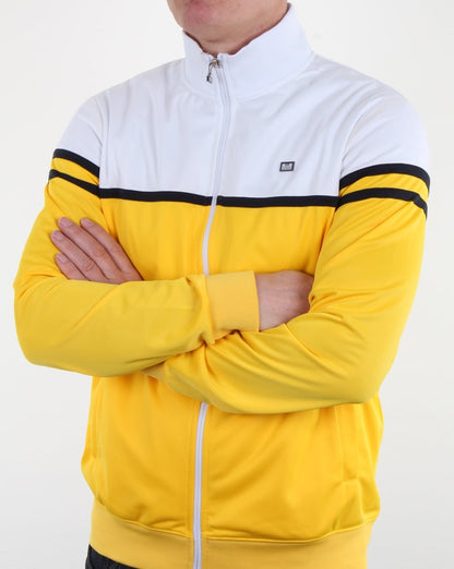 Weekend Offender Steinbeck Trainingsjacke Zitrone