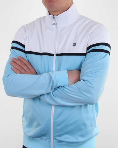 Weekend Offender Steinbeck Trainingsjacke Himmelblau