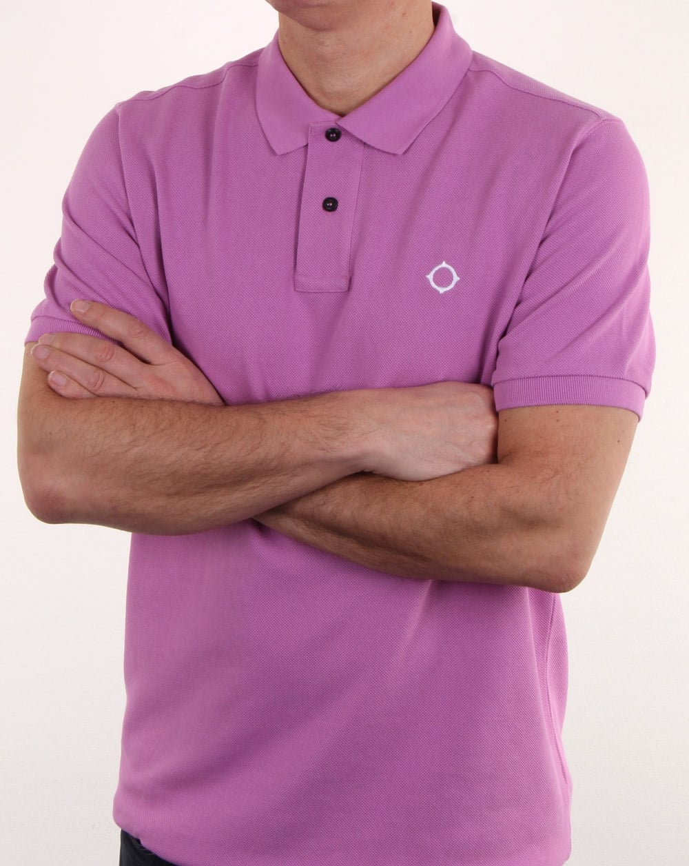 Ma.strum Pique Icon Poloshirt Mauve