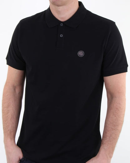 Pretty Green Hartford Poloshirt Schwarz