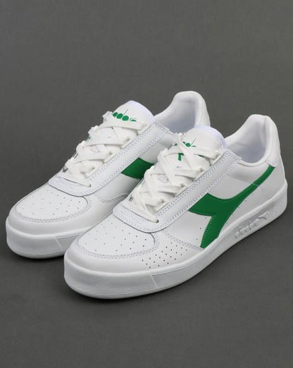 Diadora B. Elite Sneakers Weiß/Weiß/Grün