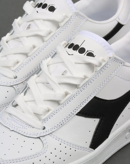 Diadora Borg Elite Sneaker Weiß/Weiß/Schwarz