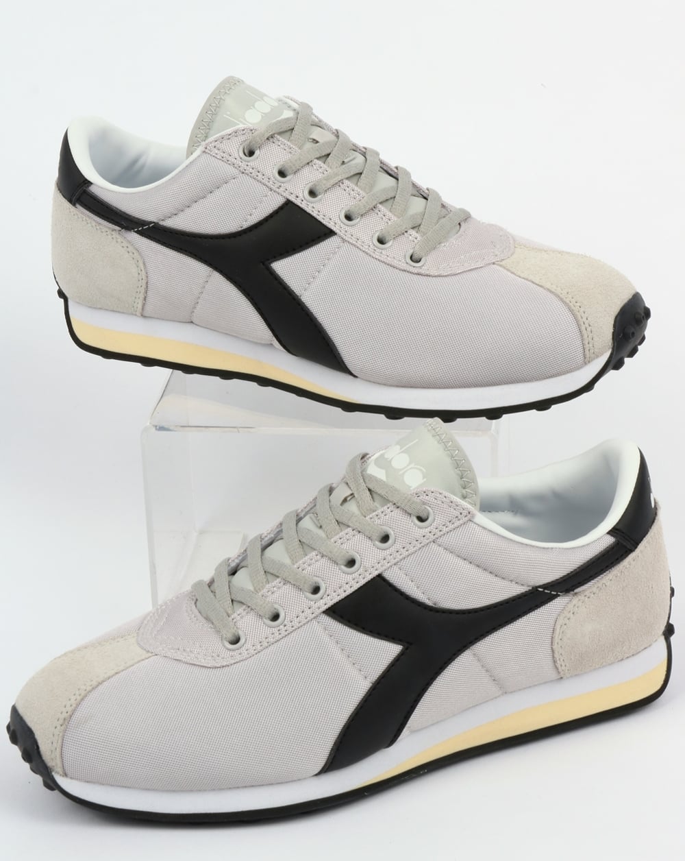 Diadora Sirio Trainer Hellgrau/Schwarz