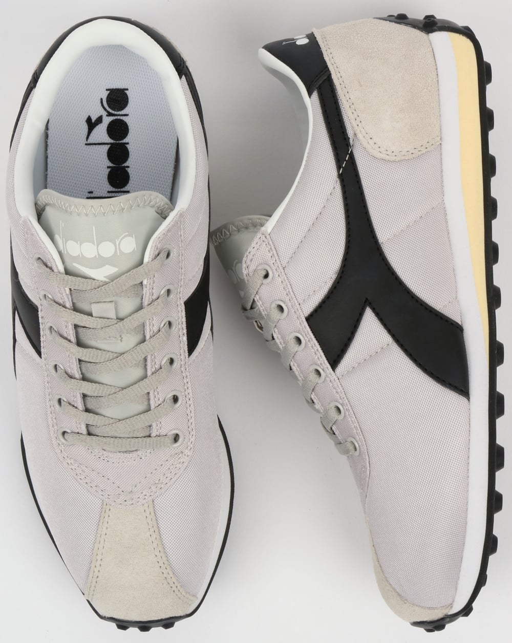 Diadora Sirio Trainer Hellgrau/Schwarz