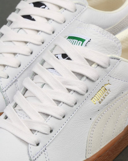 Puma Basket Classic Gum Deluxe Sneaker Weiß