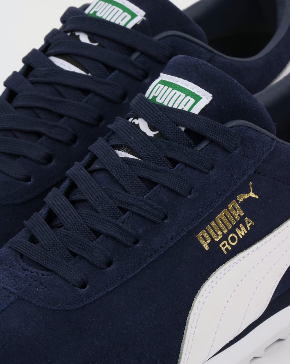 Puma Roma Suede Sneakers Peacoat/Weiß