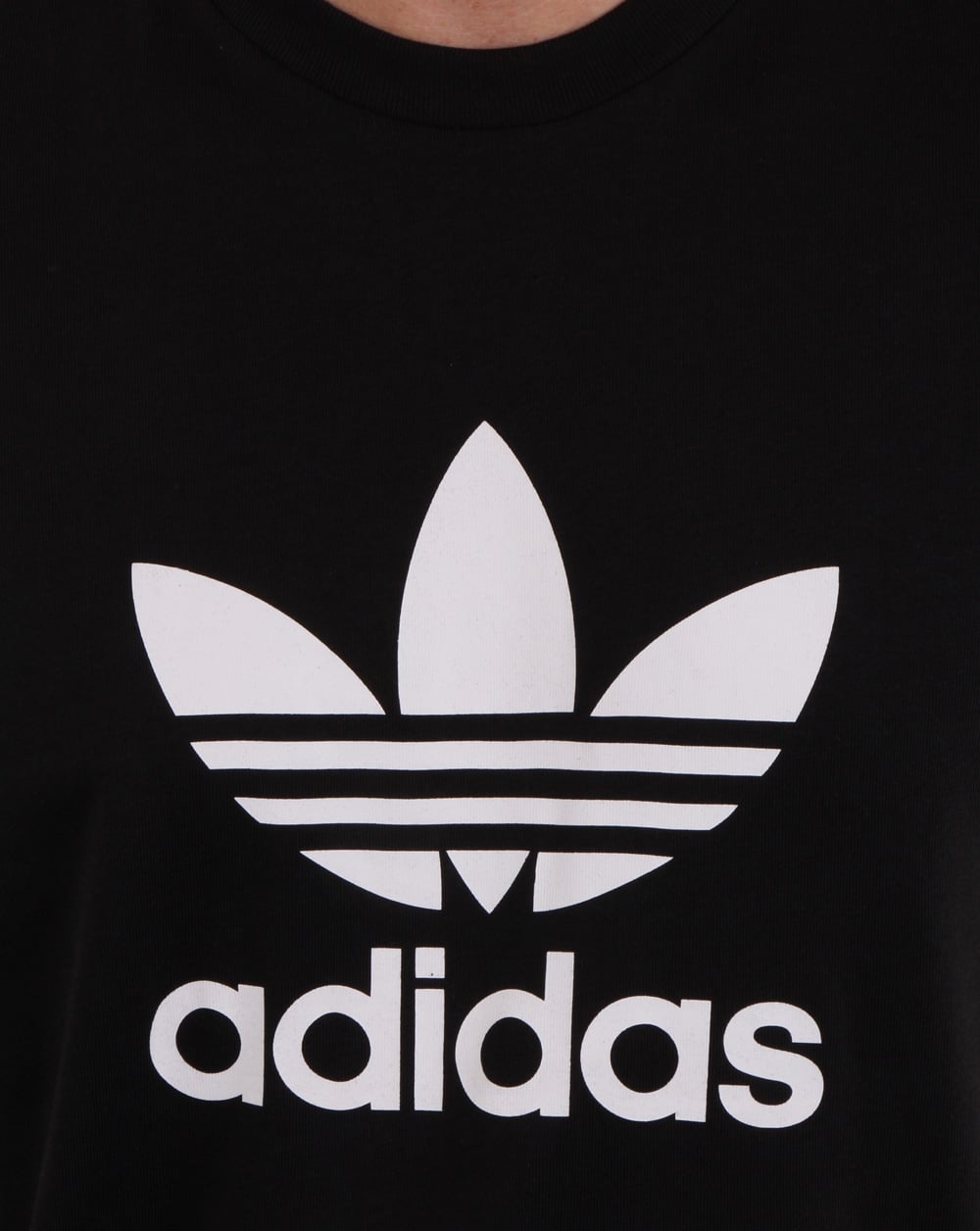 Adidas Originals Trefoil T Shirt Black