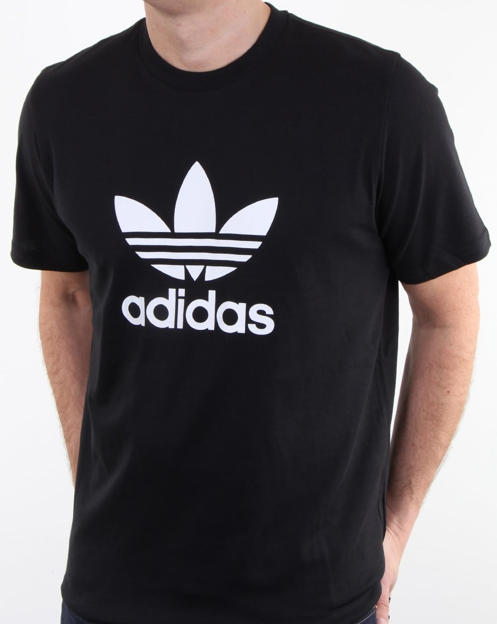 Adidas Originals Trefoil T-Shirt Schwarz