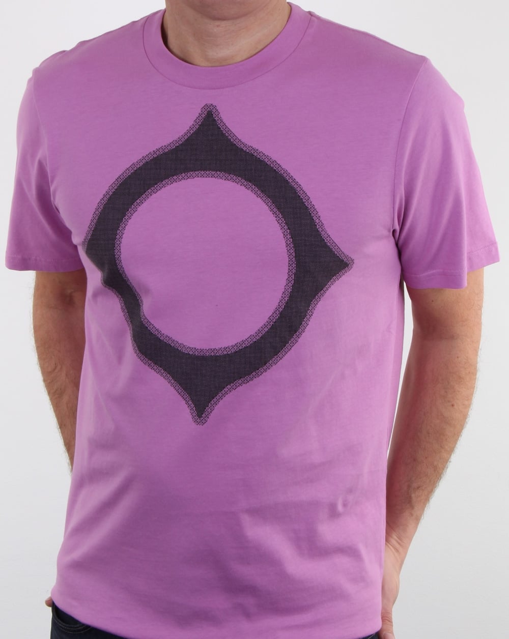 Ma.strum Pixelated Icon T-Shirt Mauve