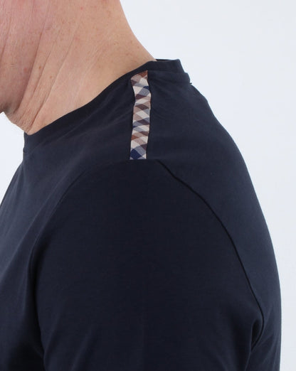 Aquascutum Southport T-Shirt Marineblau