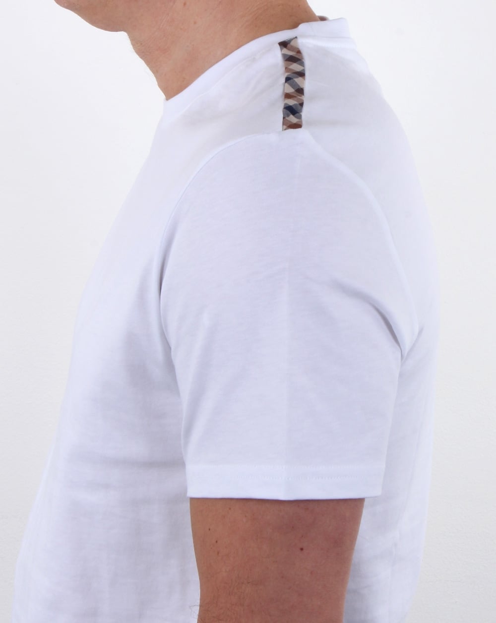 Aquascutum Southport T-Shirt Weiß