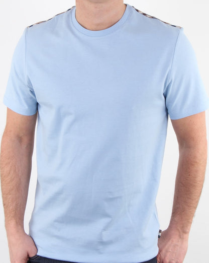 Aquascutum Southport T-Shirt Himmelblau