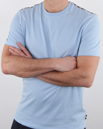 Aquascutum Southport T-Shirt Himmelblau