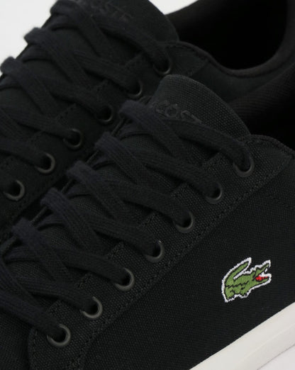 Lacoste Footwear – Lerond – Schwarze Canvas-Sneaker