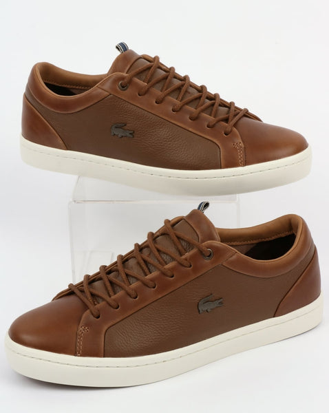 Lacoste Footwear Straightset Trainers Light Brown