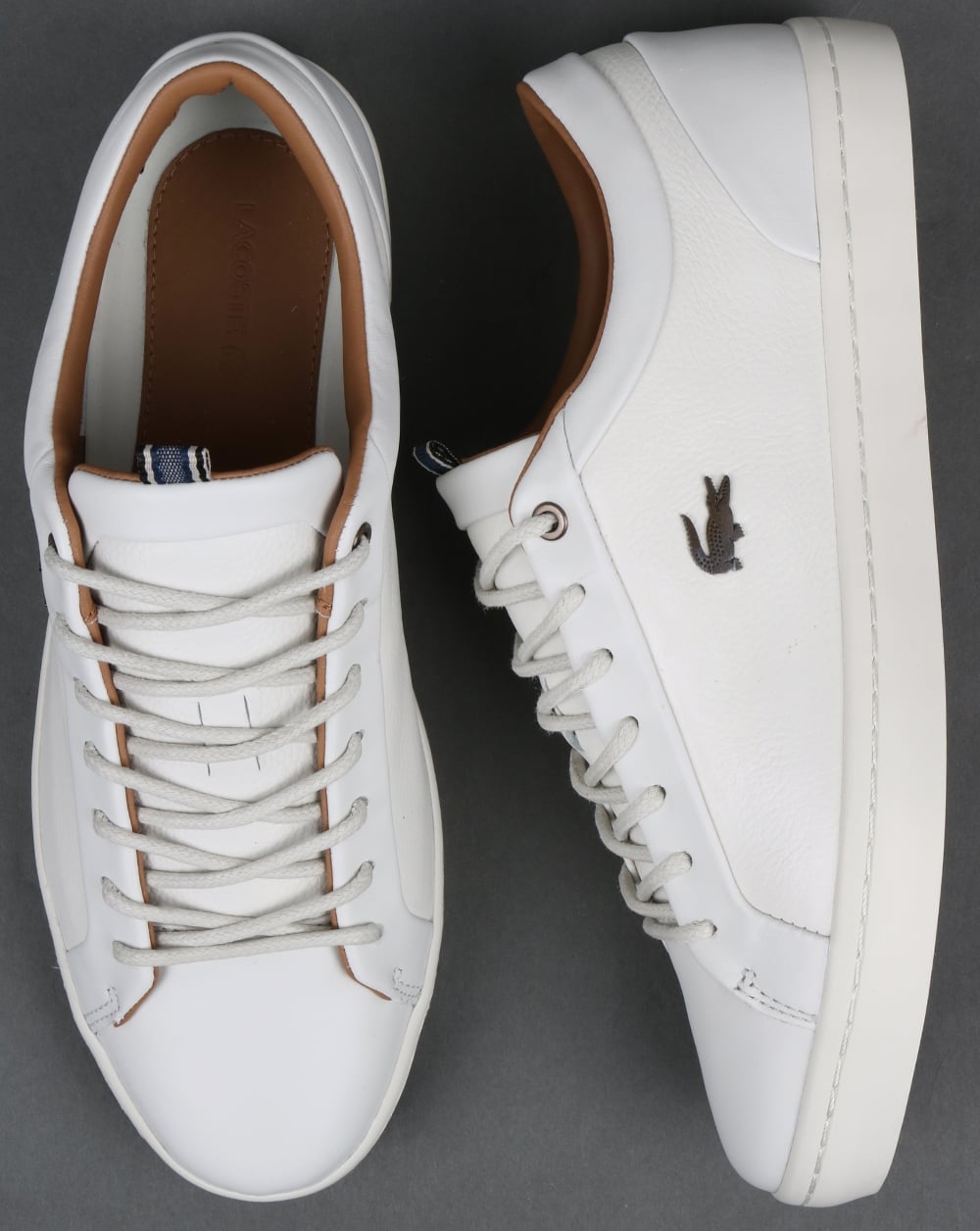 Lacoste Footwear Straightset Trainers Off White