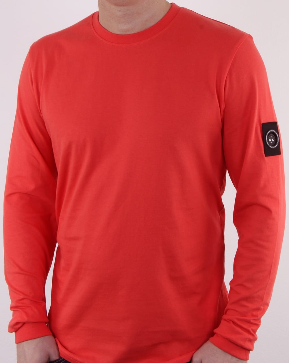 Marshall Artist Siren Langarm-T-Shirt Koralle