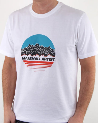 Marshall Artist Mountain Trek T-Shirt Weiß